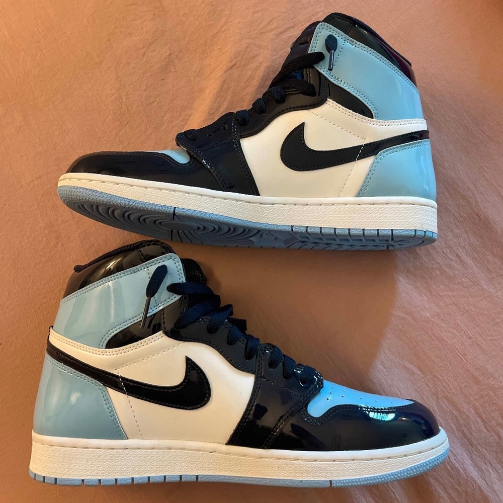 “blue chill” women’s air jordan 1 high OG